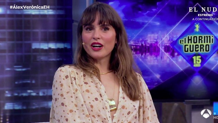 Verónica Echegui cuenta sus anécdotas/Foto:antena3.com