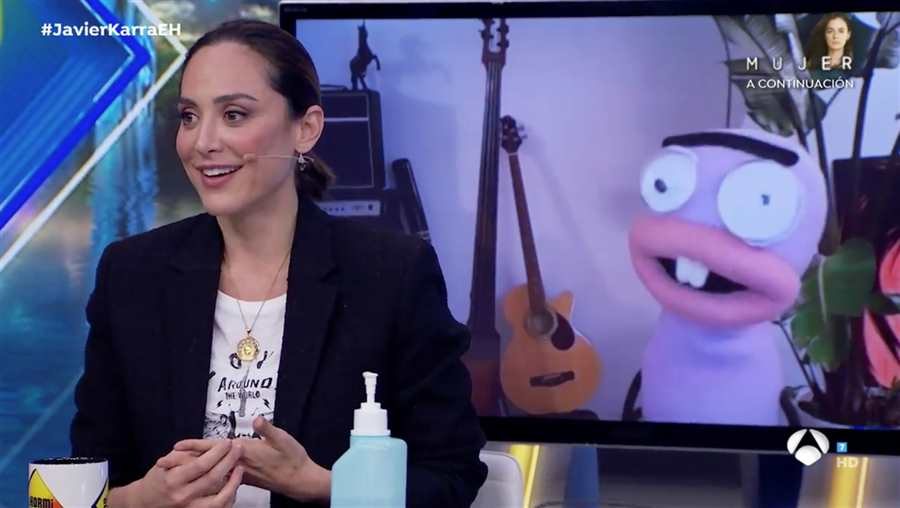 Tamara Falcó, sin saber qué decir/ Foto. Antena 3