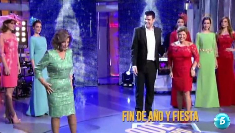 Alejandro de Miguel junto a las Campos | Foto: Telecinco.es