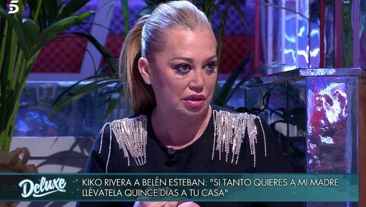 Belén Esteban, indignada porque todos se le echan encima | Foto: telecinco.es