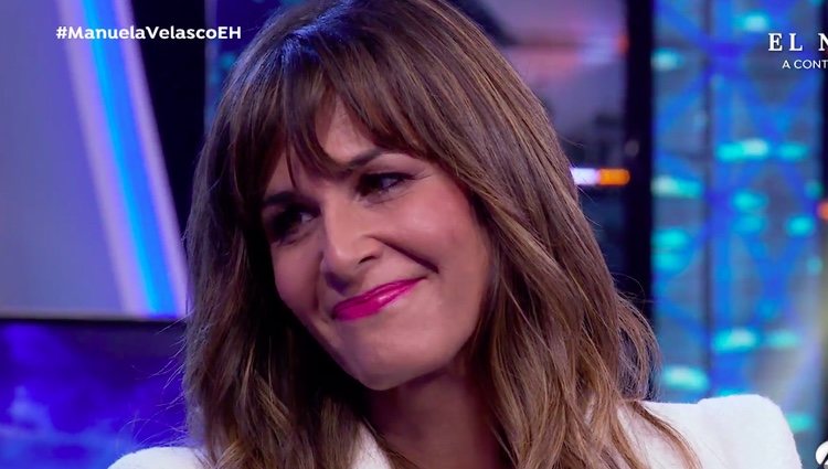 Nuria Roca emocionada con las palabras de Pablo Motos /Foto: antena3.com