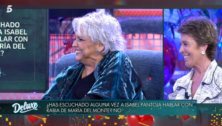 Charo Vega tratando de engañar al polígrafo / Telecinco.es