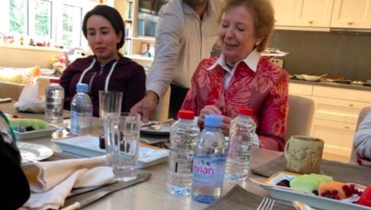 Mary Robinson con Sheikha Latifa /Foto: Gobierno de Dubai