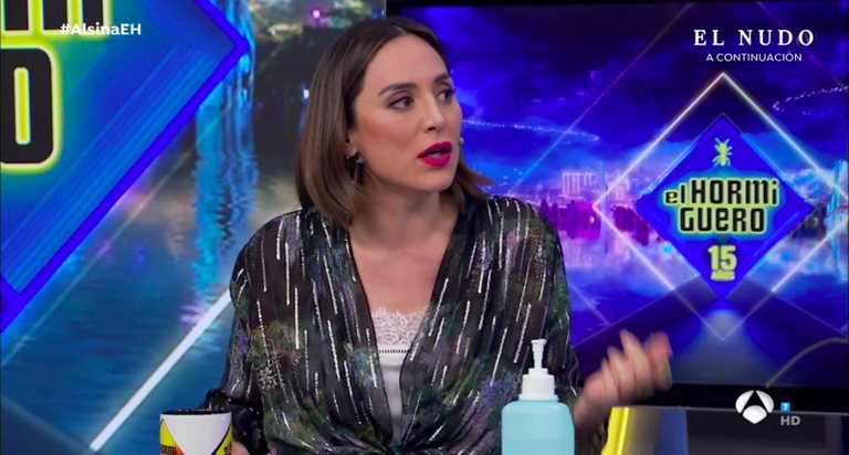 Tamara Falcó hablando del divorcio de su hermano en 'El Hormiguero'/ Foto: Antena 3