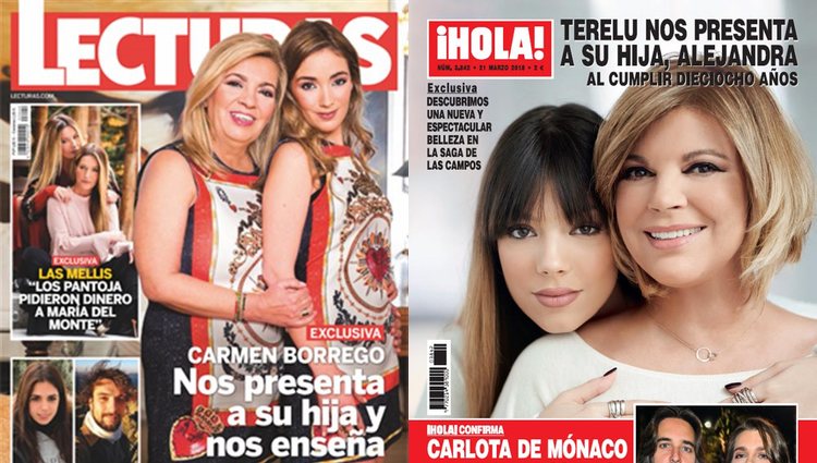 Las portadas de la discordia | Fotos: Lecturas y ¡HOLA!