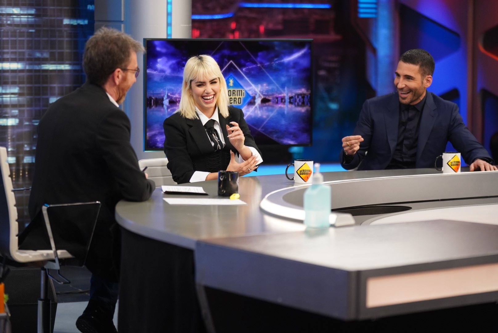 Miguel Ángel Silvestre y Lali Espósito en 'El Hormiguero'/ Foto: Antena 3