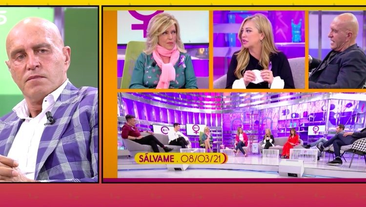 Los colaboradores de 'Sálvame' hablan sobre el tema. /Foto: telecinco.es