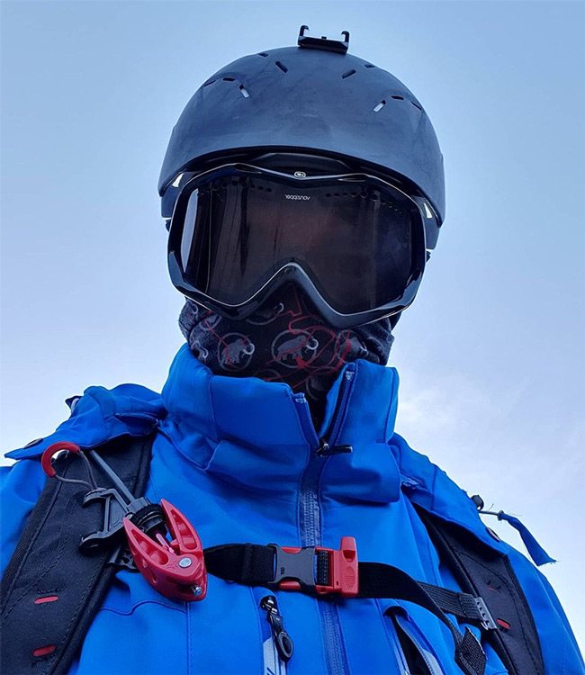 Cayetano Rivera disfrutando de un día en la nieve/ Foto: Instagram