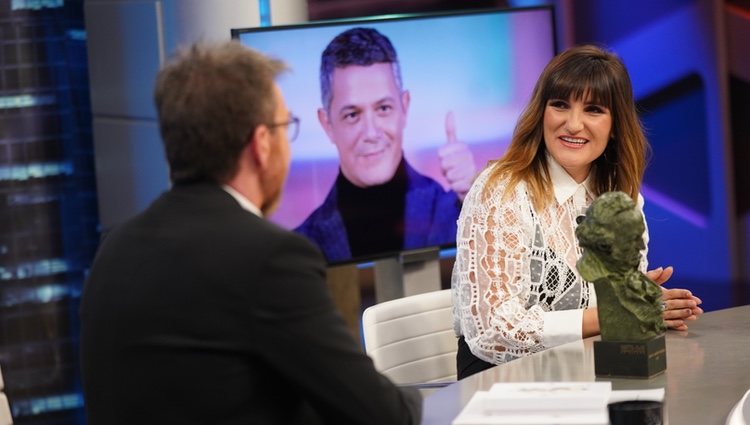 Rozalén cuenta la anécdota con Alejandro Sanz / Foto: antena3.com