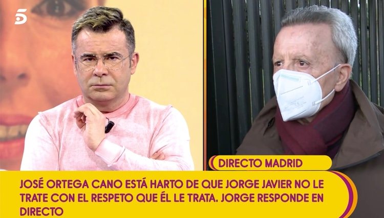 Ortega Cano habla con Jorge Javier | Foto: telecinco.es