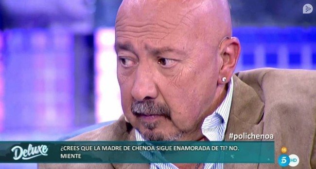 El padre de Chenoa en 'Sábado Deluxe'/ Foto: telecinco.es