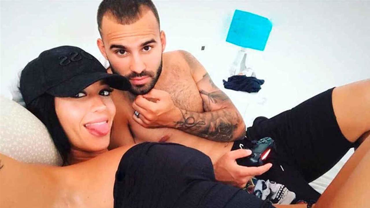 Aurah Ruiz con Jesé Rodríguez/ Foto: Instagram