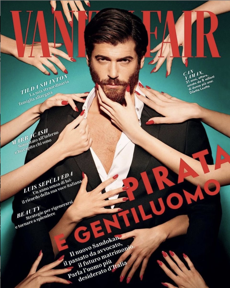 Can Yaman en la portada de Vanity Fair