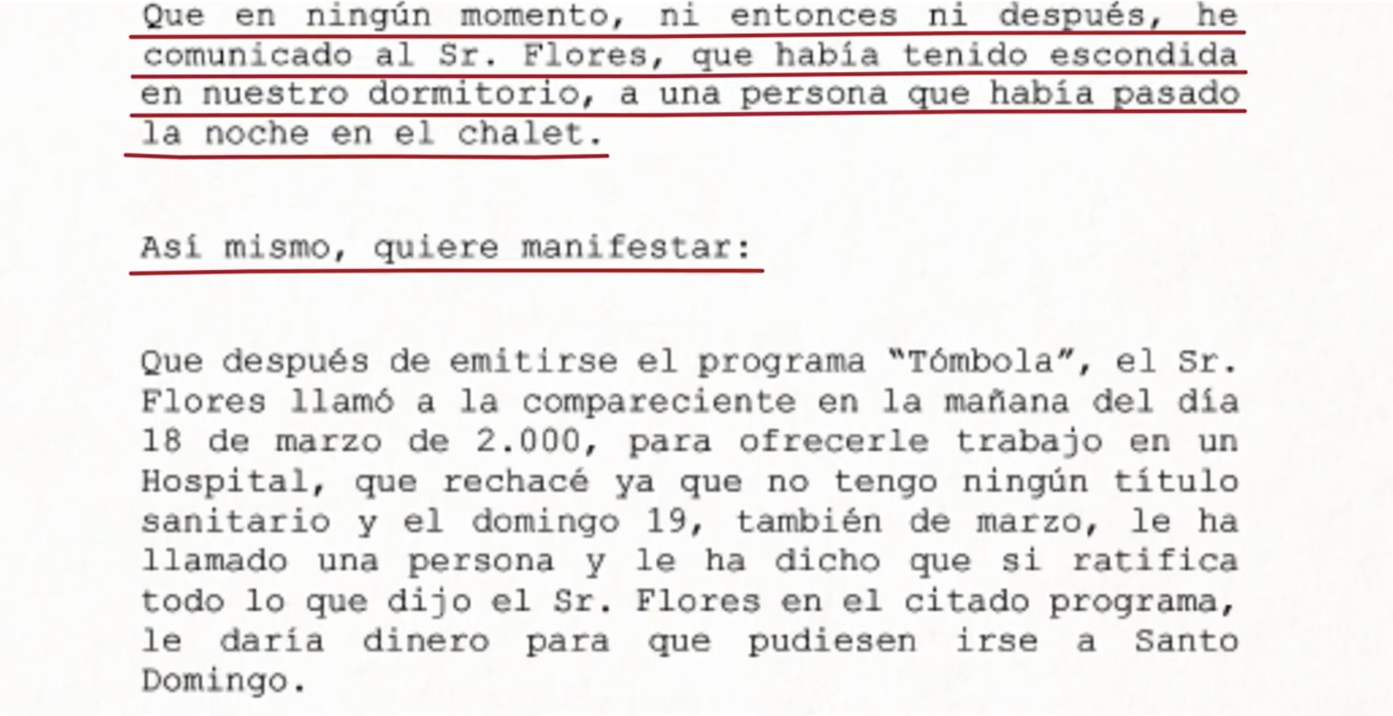 La persona de servicio nunca llamó a Antonio David Flores | Foto: Telecinco.es