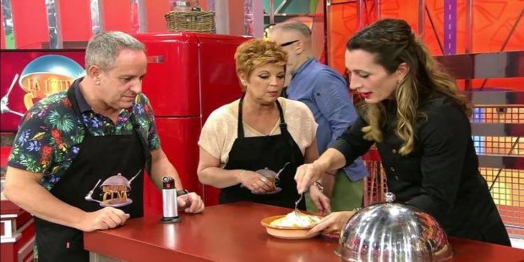 Terelu Campos en el programa 'La última cena'/ Foto: telecinco.es