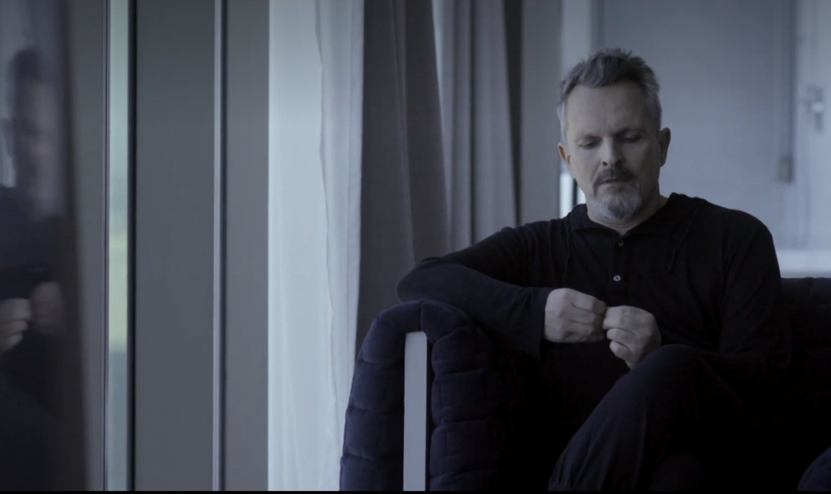 Miguel Bosé durante su entrevista con Jordi Évole/ Foto: La Sexta