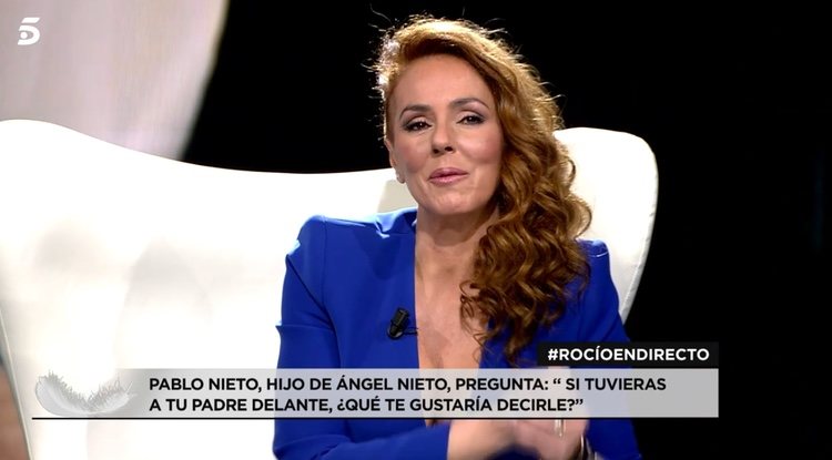 Rocío Carrasco se emociona al recordar a su padre