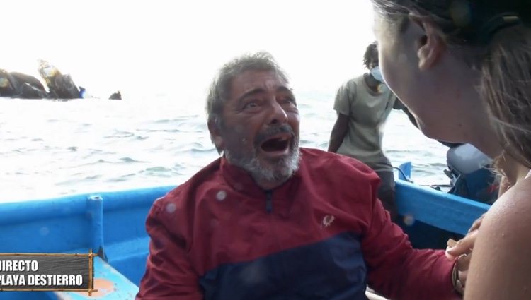 Antonio Canales alucinando al ver a Lola | Foto: telecinco.es