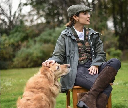 Tamara Falcó con uno de sus perritos/ Foto: Instagram