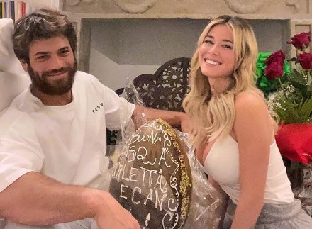 Diletta Leotta y Can Yaman, juntos por Pascua/ Foto: Instagram