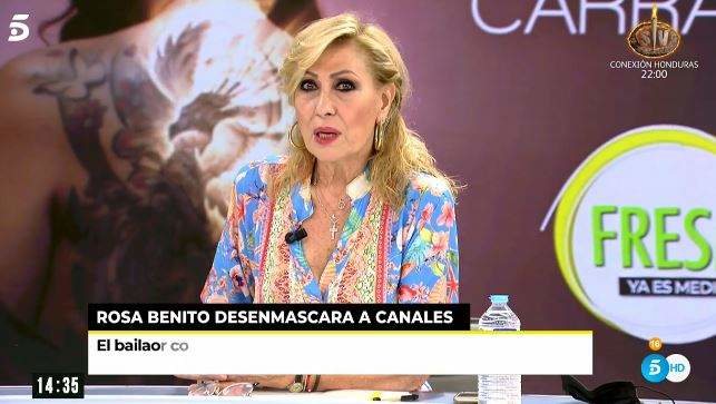 Rosa Benito en 'Ya es mediodía'/ Foto: telecinco.es