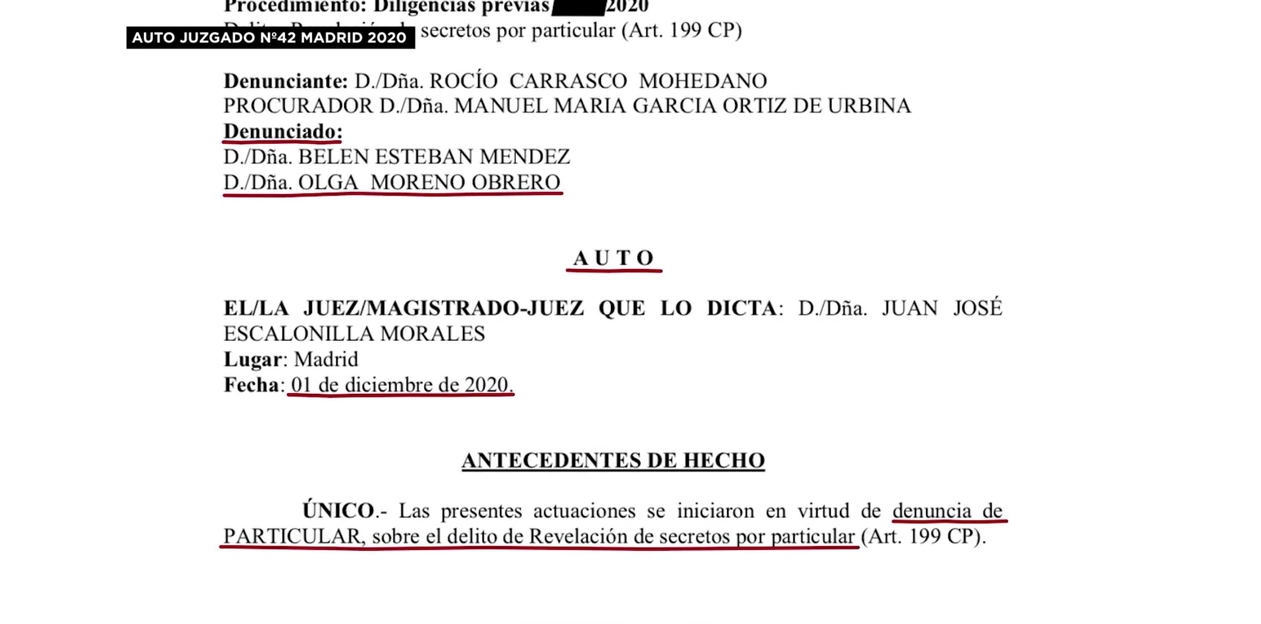 Rocío Carrasco demandó a Olga Moreno y Belén Esteban el 1 de diciembre | Foto: Telecinco.es