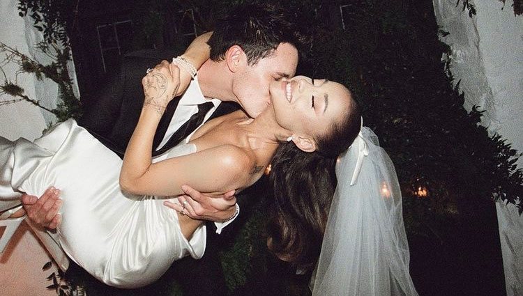 Boda de Ariana Grande y Dalton Gomez | Foto: Instagram