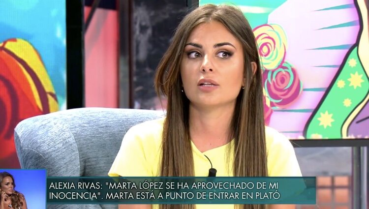 Alexia Rivas explica sus sensaciones | Foto: telecinco.es