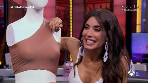 Pilar Rubio en su sección de 'El Hormiguero'/ Foto: Antena 3