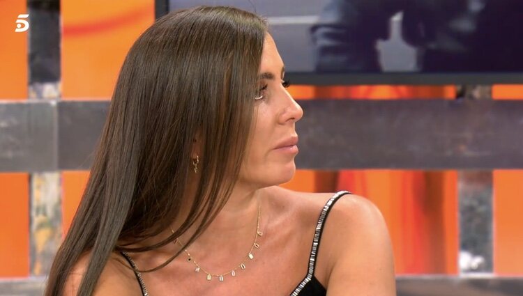 Anabel Pantoja no puede contener las lágrimas | Foto: telecinco.es