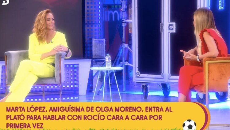 Rocío y Marta hablan de sus asuntos | Foto: telecinco.es