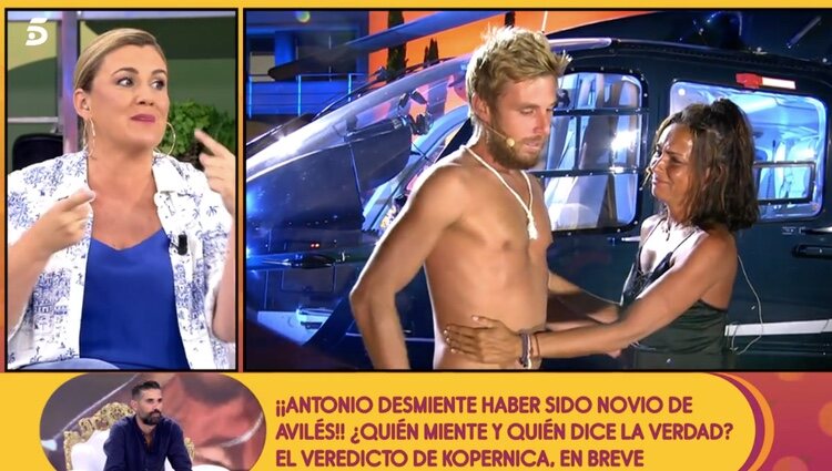 Carlota Corredera habla de Olga Moreno | Foto: telecinco.es