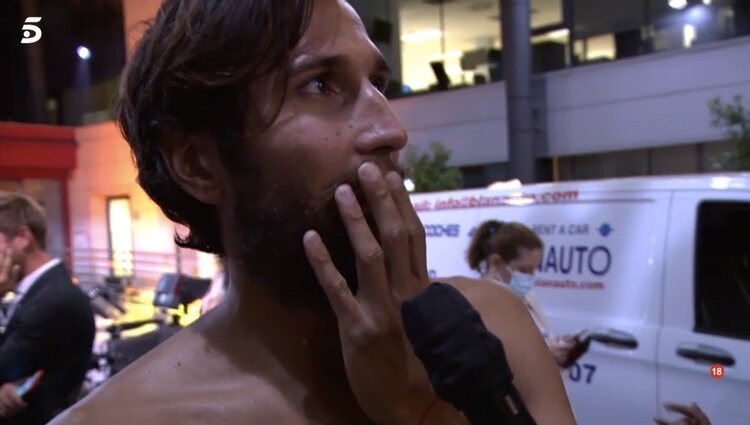 Gianmarco hablando con Nagore | Foto: telecinco.es