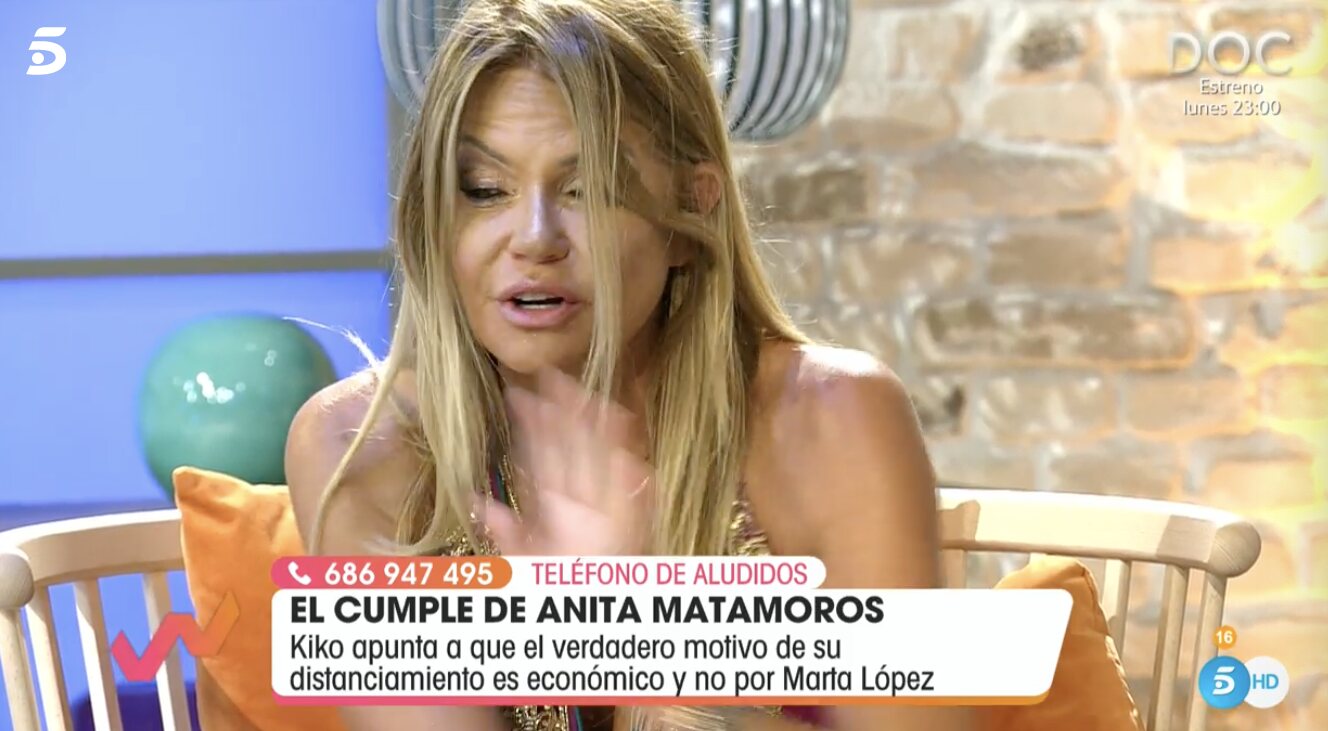 Makoke pide que se deje de hablar de su hija Anita | Foto: Telecinco.es