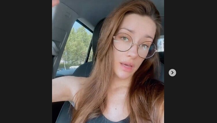 Adara Molinero en su vídeo | Instagram