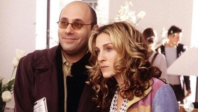 Willie Garson y Sarah Jessica Parker en un fotograma de 'Sexo en Nueva York'