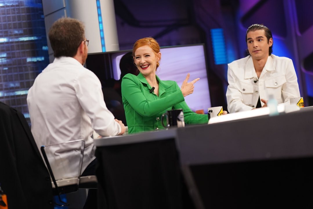 Ana Polvorosa y Álvaro Mel en 'El Hormiguero'/ Foto: Antena 3