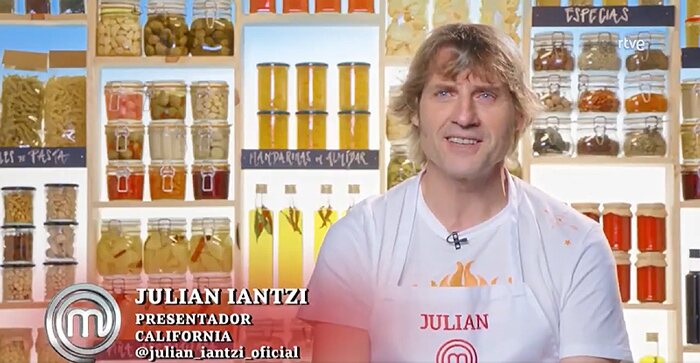 Julian Iantzi en 'Masterchef Celebrity 6'/ Foto: La 1