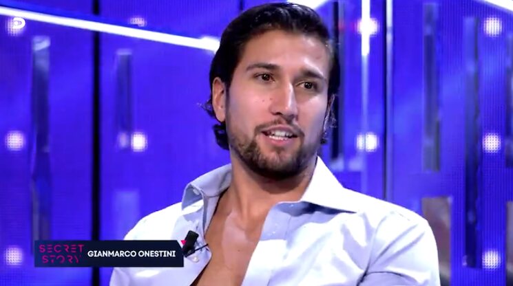 Gianmarco en el plató de 'Secret Story'/ Foto: telecinco.es