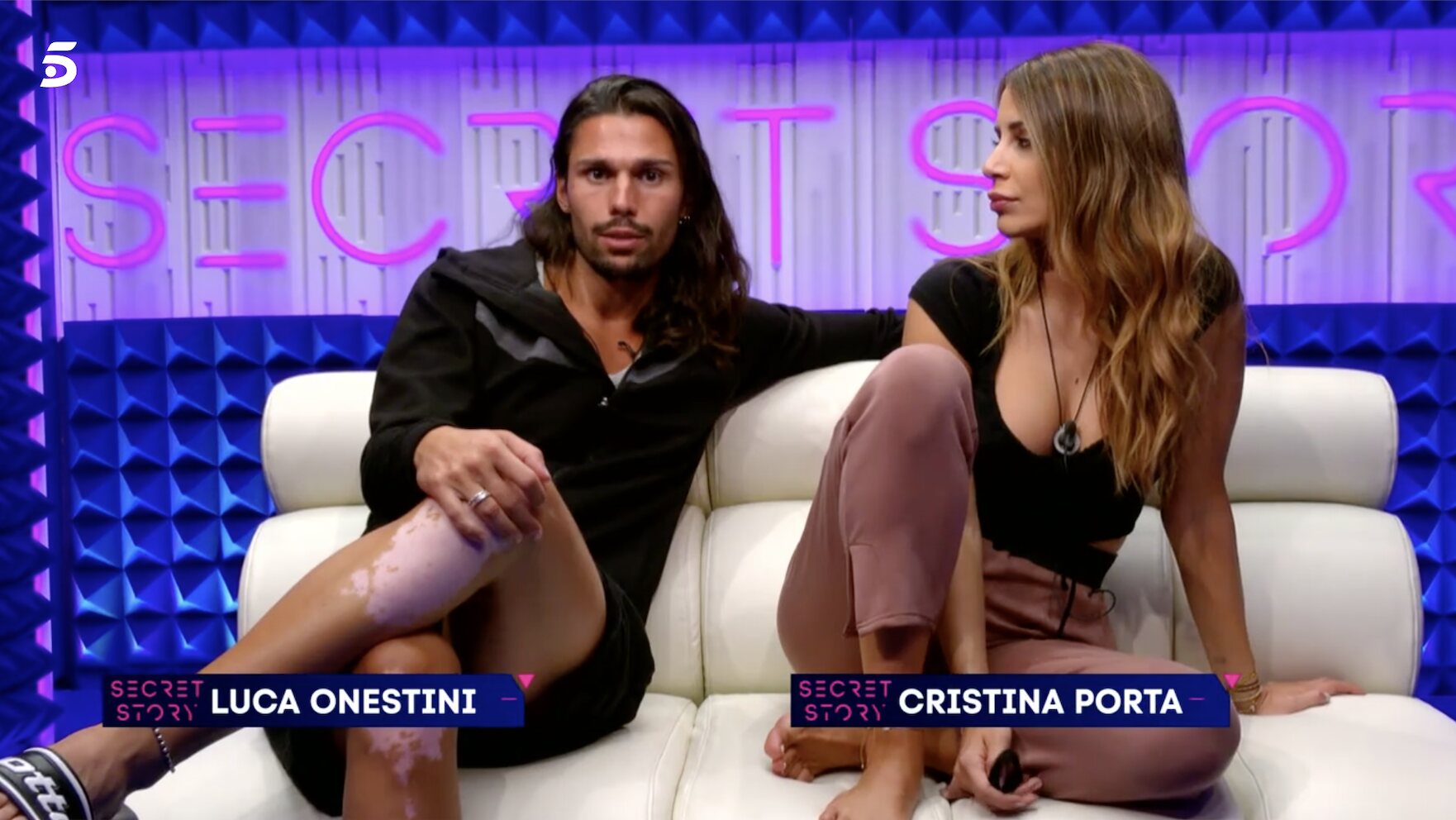 Luca Onestini hablando de su relación con Adara Molinero en 'Secret Story'/ Foto: telecinco.es