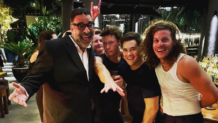 Eric Griffin, Adam DeVine, Anders Holm y Blake Anderson / Foto: Instagram