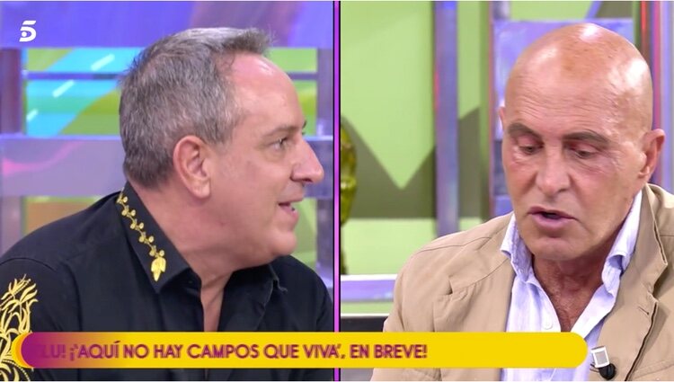 Víctor Sandoval y Kiko Matamoros / Foto: Telecinco