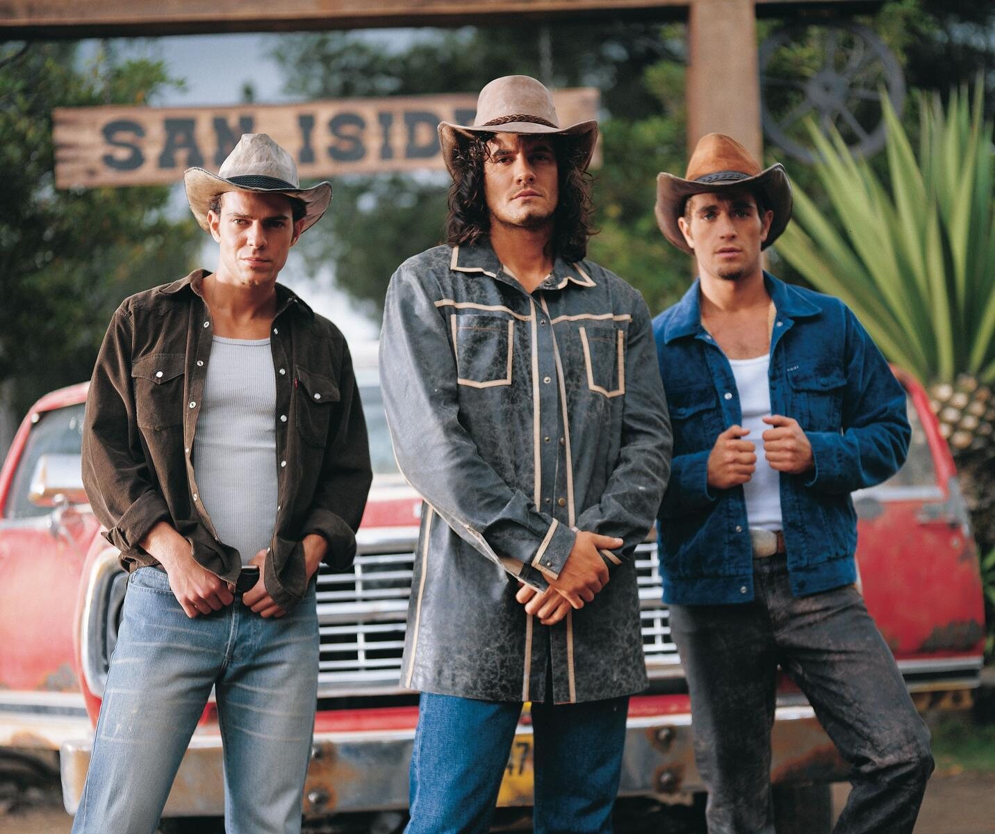 Los tres protagonistas masculinos de 'Pasión de gavilanes'