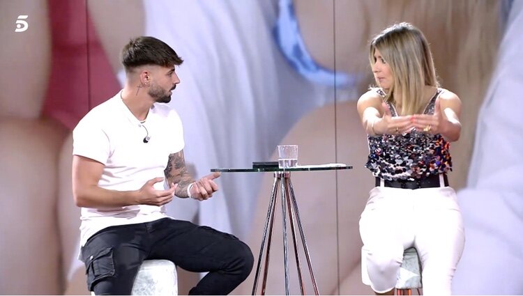 Isaac Torres y Sandra Barneda / Foto:Telecinco