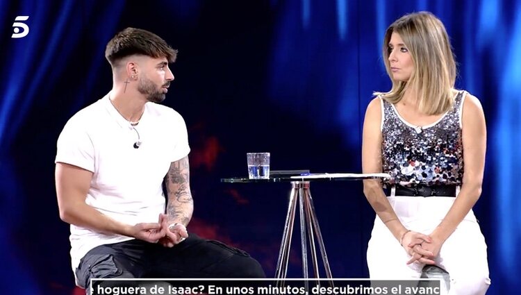 Isaac habla con Sandra | Foto: telecinco.es