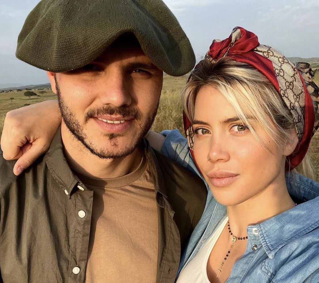 Mauro Icardi y wanda Nara/ Foto: Instagram