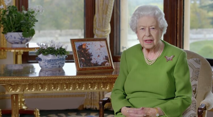 La Reina Isabel en su discurso en la COP26