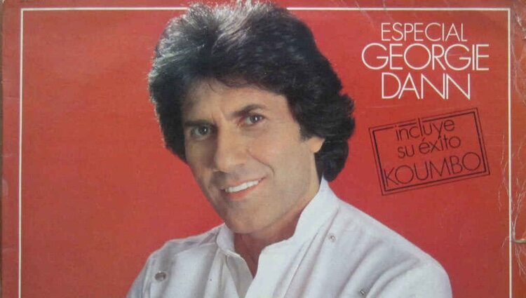 Georgie Dann en la carátula e uno de sus discos