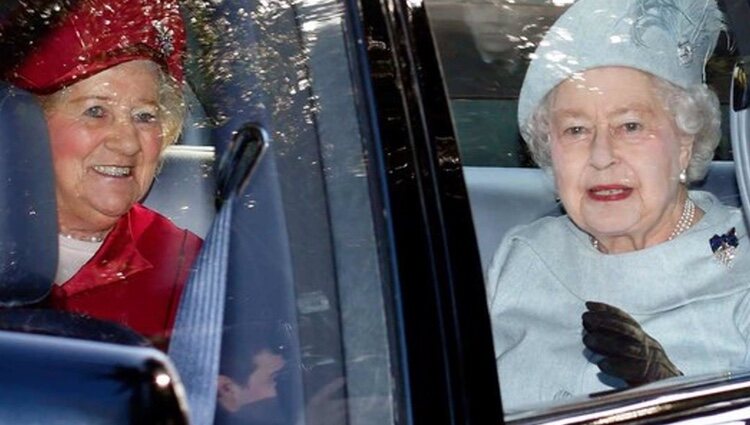 Lady Mary Colman y la Reina Isabel