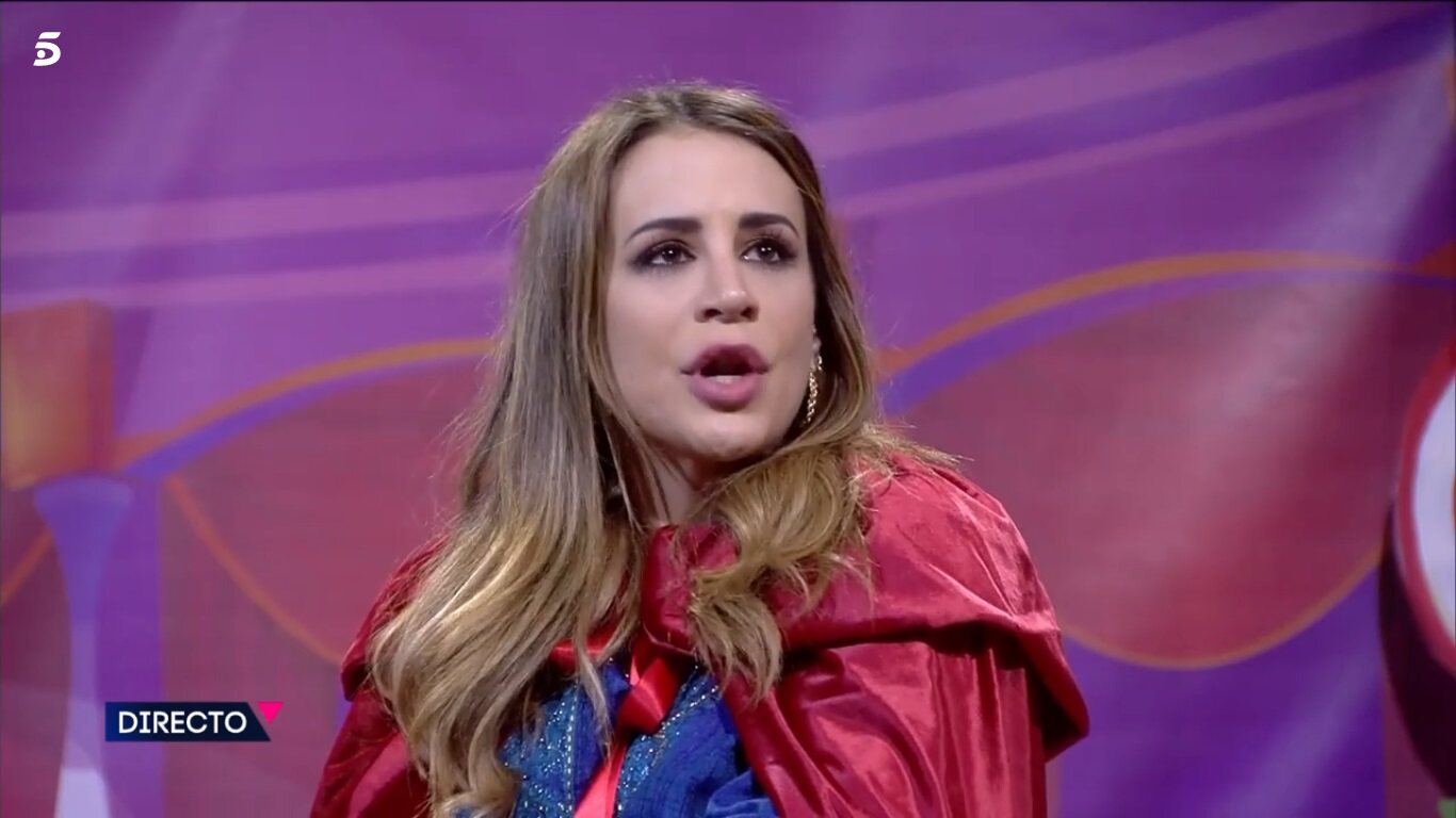 Cristina Porta enfadada por la actitud de Adara / Telecinco.es